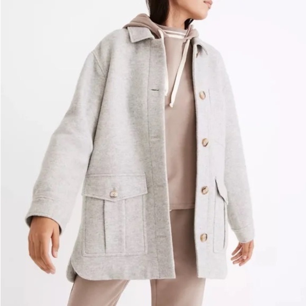 Madewell Light Gray Shaket